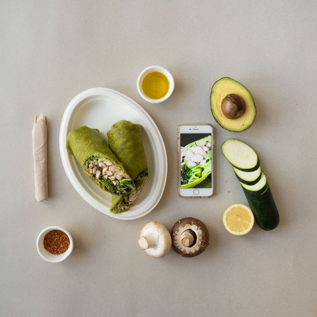 Pollo/haura wrap